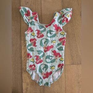 Belle Threads Little Mermaid Leotard Size 7Y